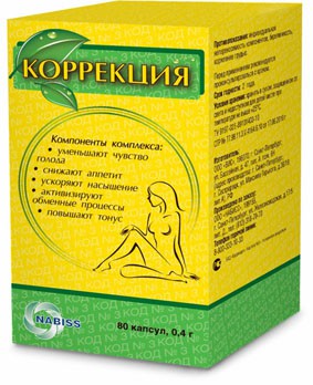 КОРРЕКЦИЯ КАПС. 0,4Г №80 (БАД) - Маджалис